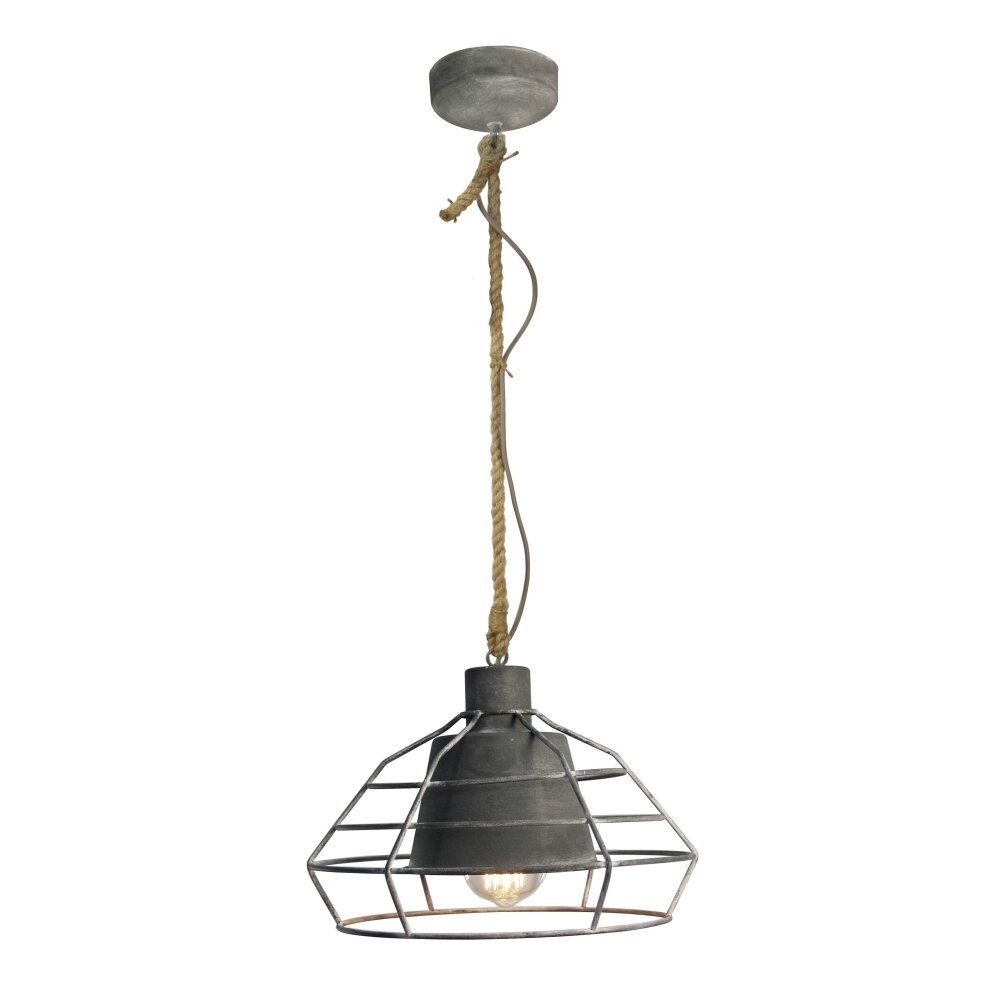 Brilliant Walter Hanglamp Grijs, 1-licht main product photo