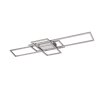Trio Irvine Plafondlamp LED Nikkel mat, 1-licht, Afstandsbediening