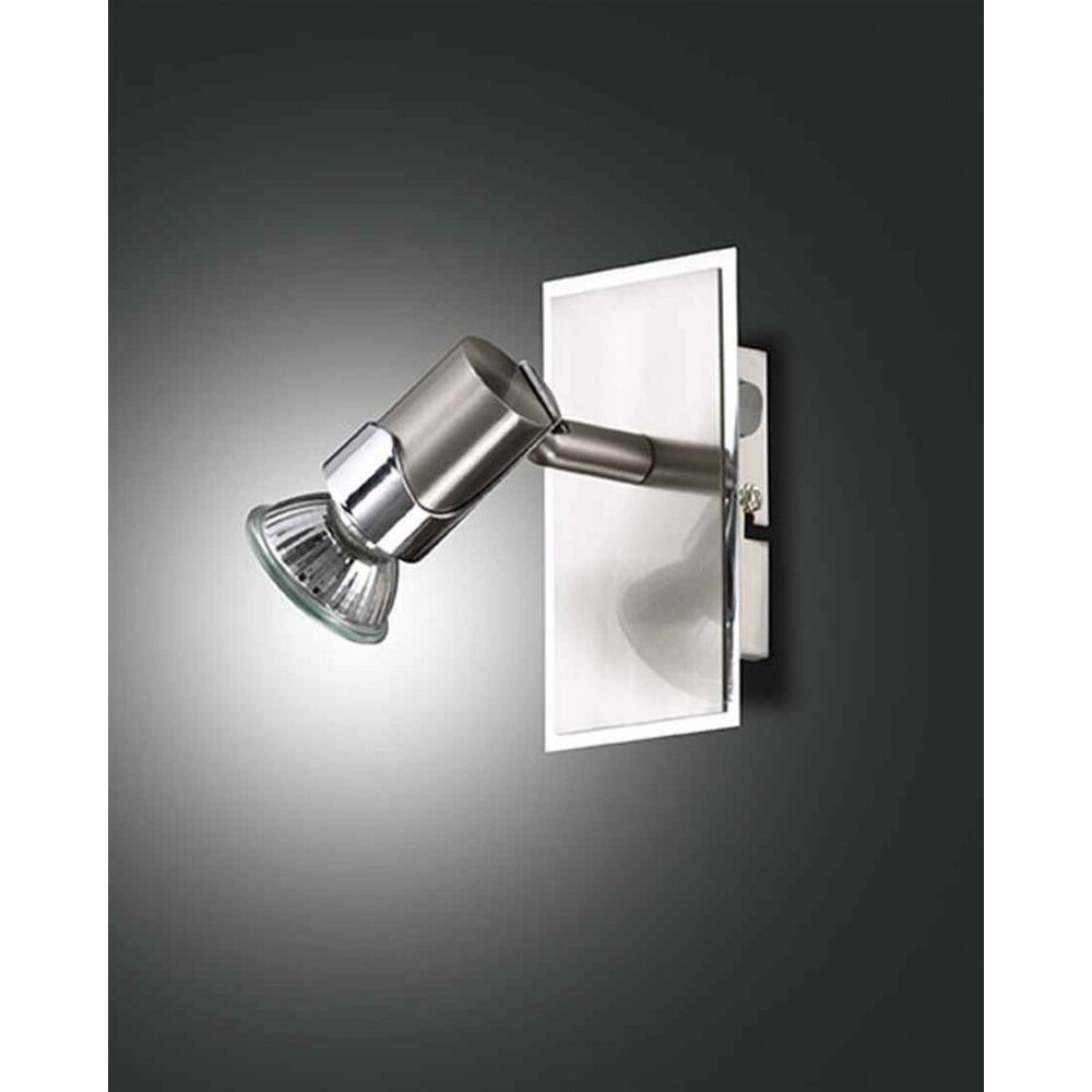 Fabas Luce ALICE Muurspot Nikkel mat, 1-licht main product photo