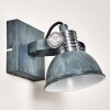 Gudo Muurlamp Grijs, Wit, 1-licht