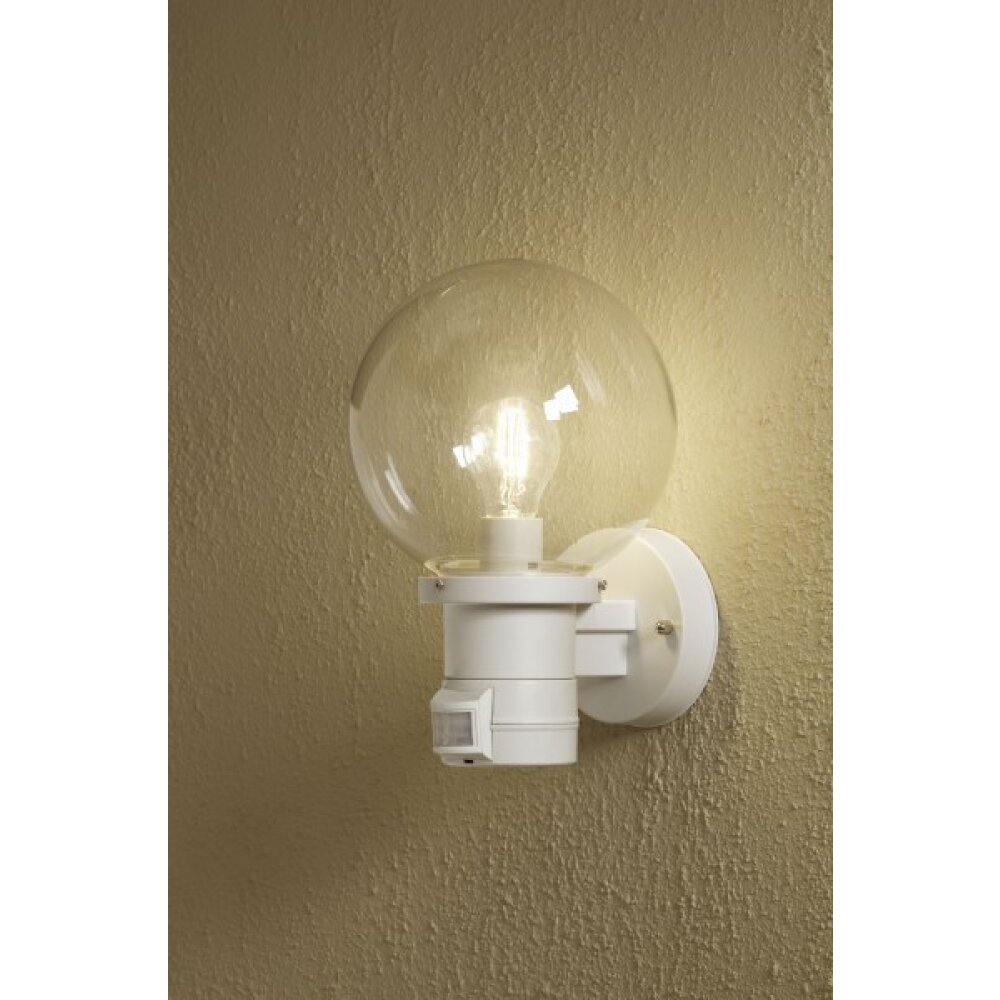 Konstsmide Nemi Buiten muurverlichting Wit, 1-licht, Bewegingsmelder main product photo
