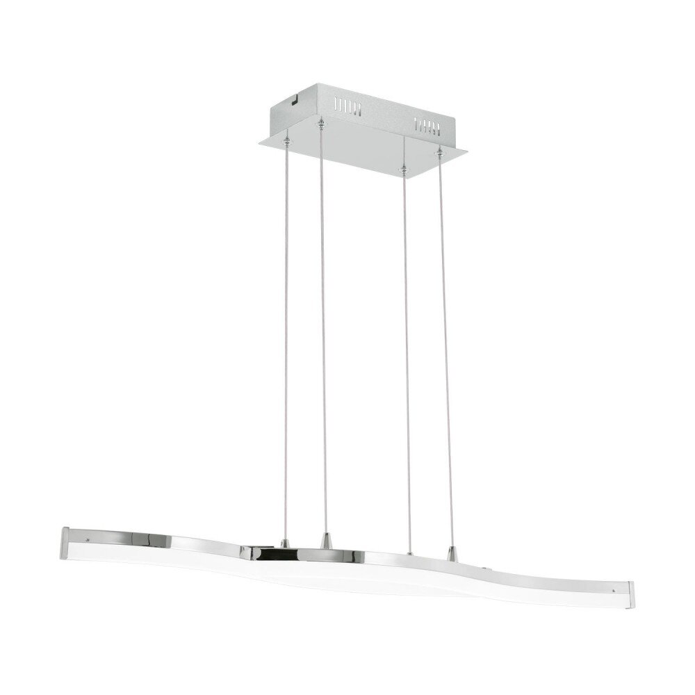 Eglo LASANA 2 Hanglamp LED Chroom, 2-lichts main product photo