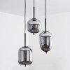 Verbania Hanger Zwart, 3-lichts