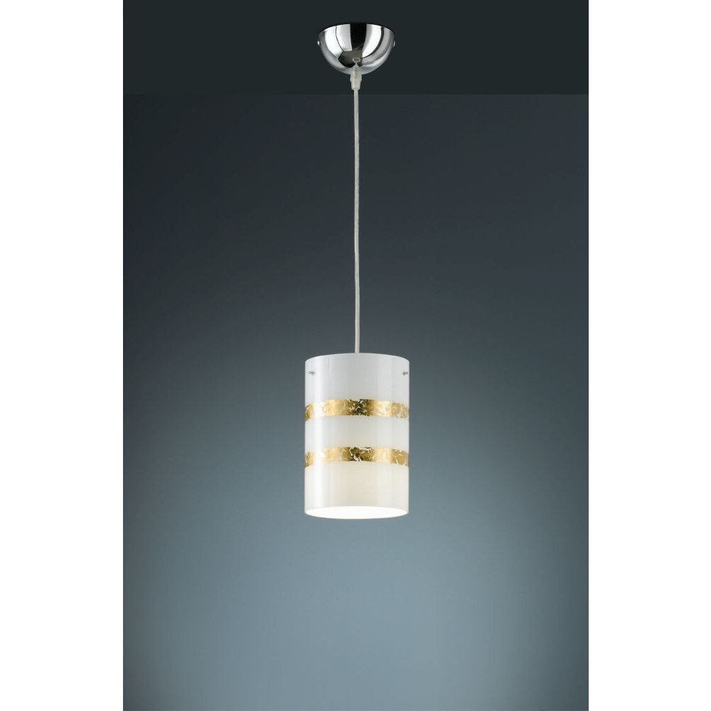 Trio NIKOSIA Hanglamp Chroom, 1-licht main product photo