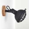 Onsala Wandlamp Bruin, Zwart, 1-licht