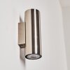 Zuoz Muurlamp Nikkel mat, 2-lichts
