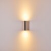 Zuoz Muurlamp Nikkel mat, 2-lichts
