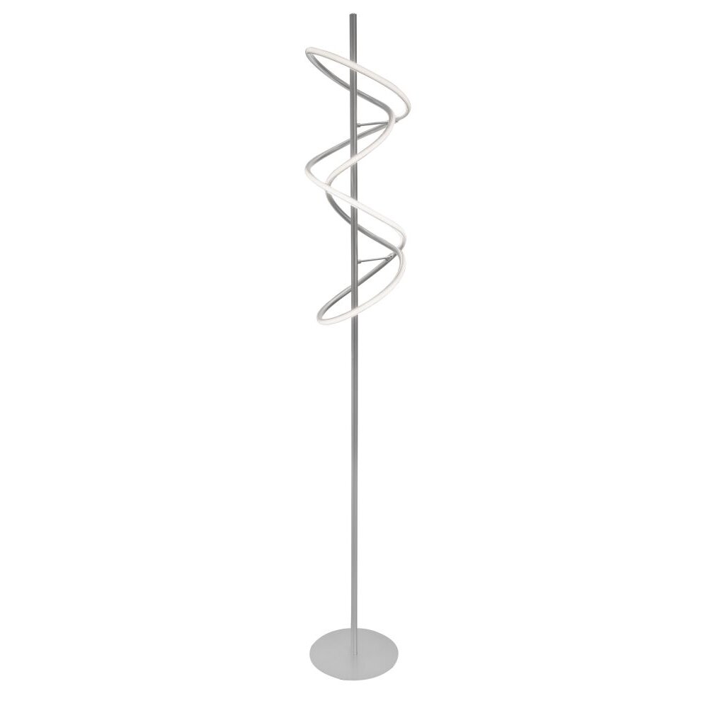 Nino-Leuchten VOLUTA Staande lamp LED Zilver, 1-licht