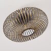Oravi Plafondlamp Zwart-Goud, 1-licht