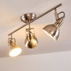 Tina Plafondlamp Nikkel mat, 3-lichts