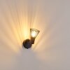 Errested Muurlamp Hout donker, Zwart, 1-licht Errested Muurlamp Hout donker, Zwart, 1-licht