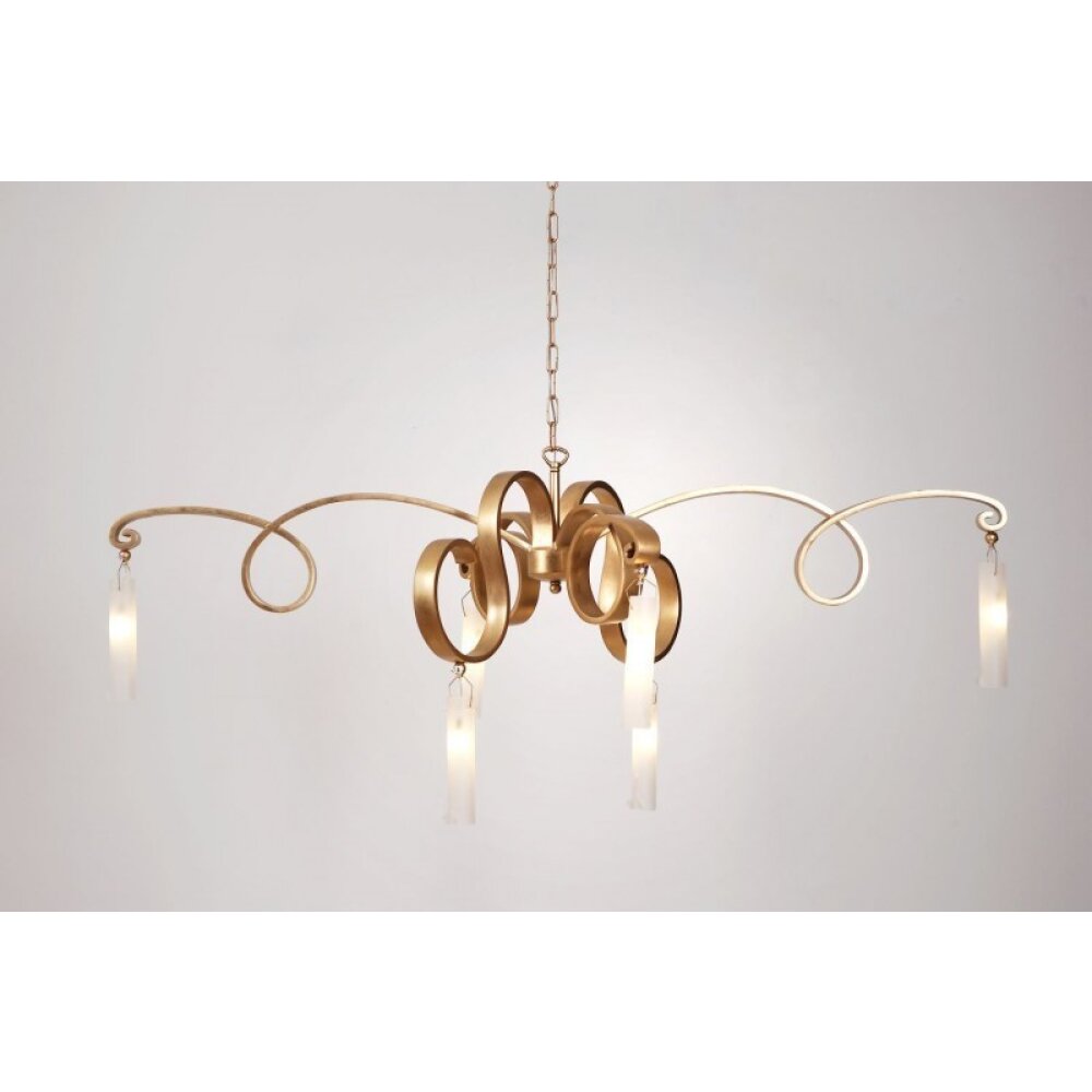 Holländer SERPENTINEN GOLD Hanger Goud, 6-lichts main product photo