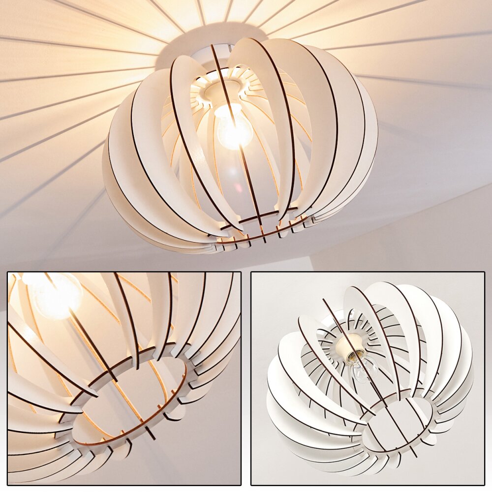 Valkom Plafondlamp Wit, 1-licht main product photo