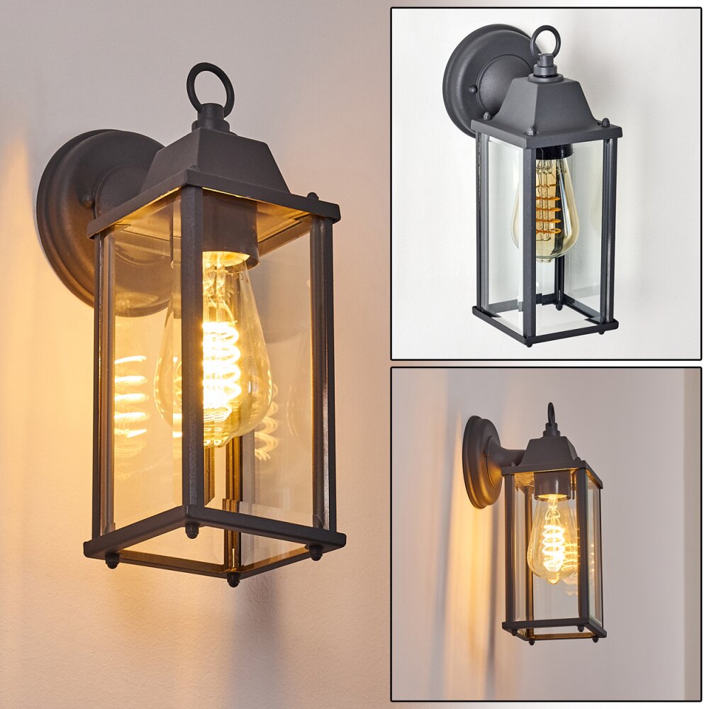 Hialeah Buiten muurverlichting Antraciet, 1-licht main product photo