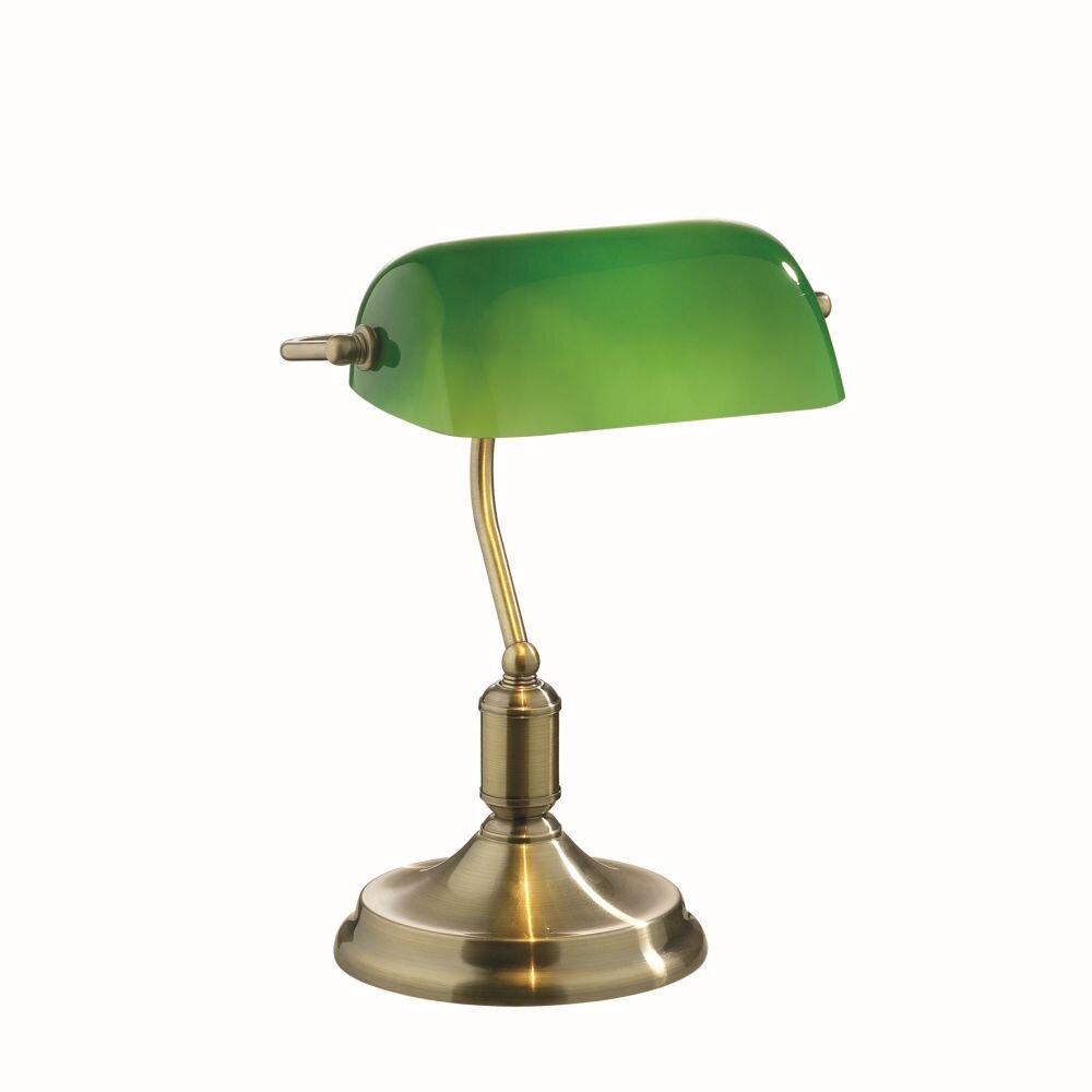 Ideallux LAWYER Tafellamp Gebrandschilderd, 1-licht main product photo