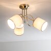 Stai Plafondlamp Nikkel mat, 3-lichts