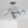 Stai Plafondlamp Nikkel mat, 3-lichts