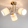 Stai Plafondlamp Nikkel mat, 3-lichts