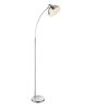 Globo ANITA Staande lamp Nikkel mat, 1-licht