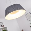 Fremont Hanger LED Grijs, 1-licht, Afstandsbediening