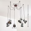 Hora Hanger Zilver, 6-lichts