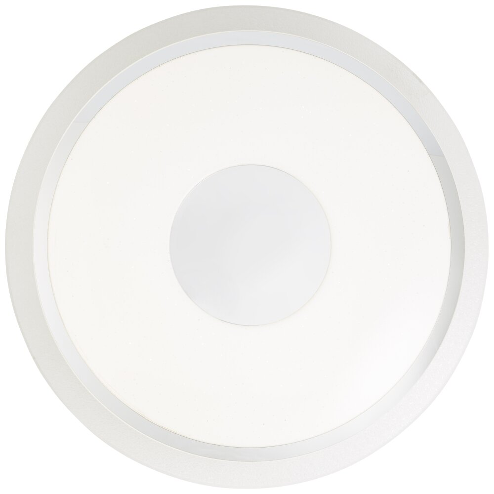 Brilliant Viktor Plafondlamp LED Zilver, Wit, 1-licht, Afstandsbediening, Kleurwisselaar
