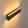 Obion Wandlamp LED Zwart, 2-lichts