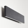 Obion Wandlamp LED Zwart, 2-lichts