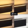 Obion Wandlamp LED Zwart, 2-lichts