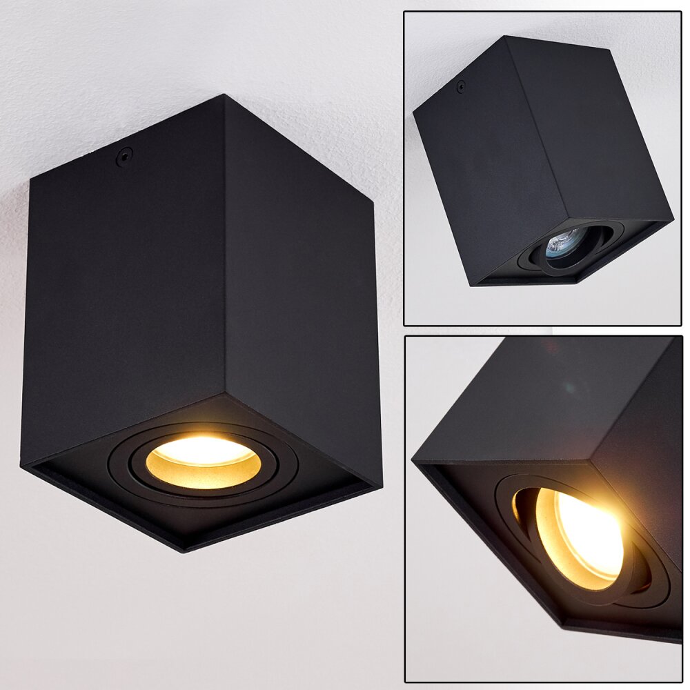 Betsie Plafondlamp Zwart, 1-licht main product photo