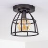 Haervej Plafondlamp Zwart, 1-licht