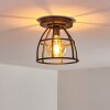 Haervej Plafondlamp Zwart, 1-licht