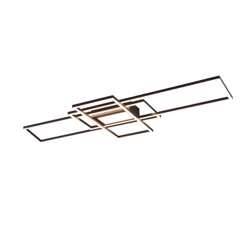 Trio Irvine Plafondlamp LED Antraciet, 1-licht, Afstandsbediening main product photo