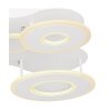 Globo FLAVETTO Plafondlamp LED Wit, 1-licht, Afstandsbediening