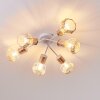 Barbacena Plafondlamp Wit, 6-lichts Barbacena Plafondlamp Wit, 6-lichts